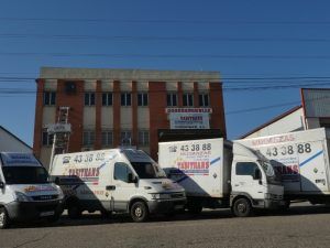 Tipos de camiones de transporte en mudanzas
